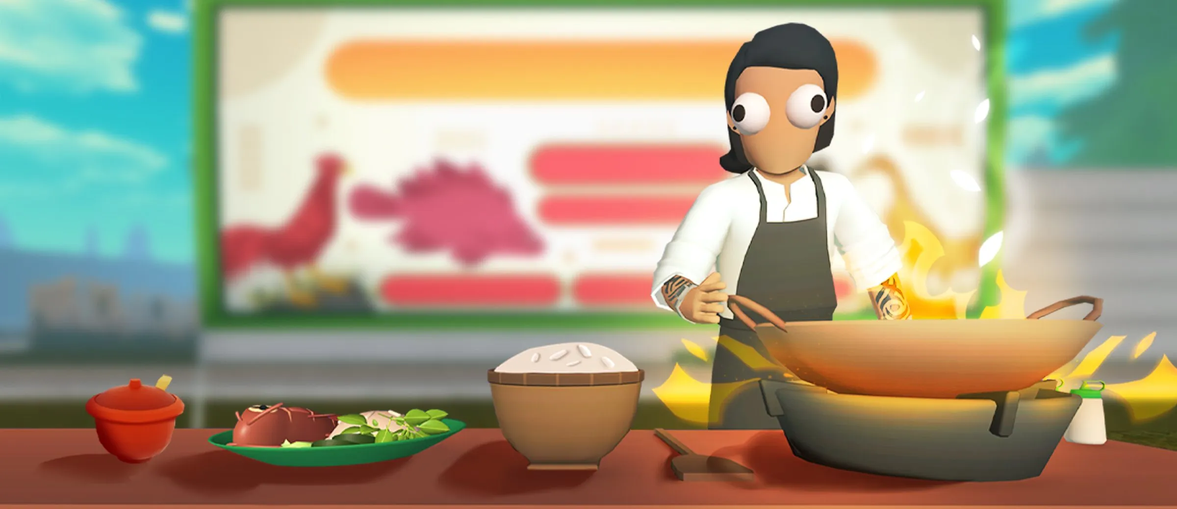 Pecel Lele Simulator key art