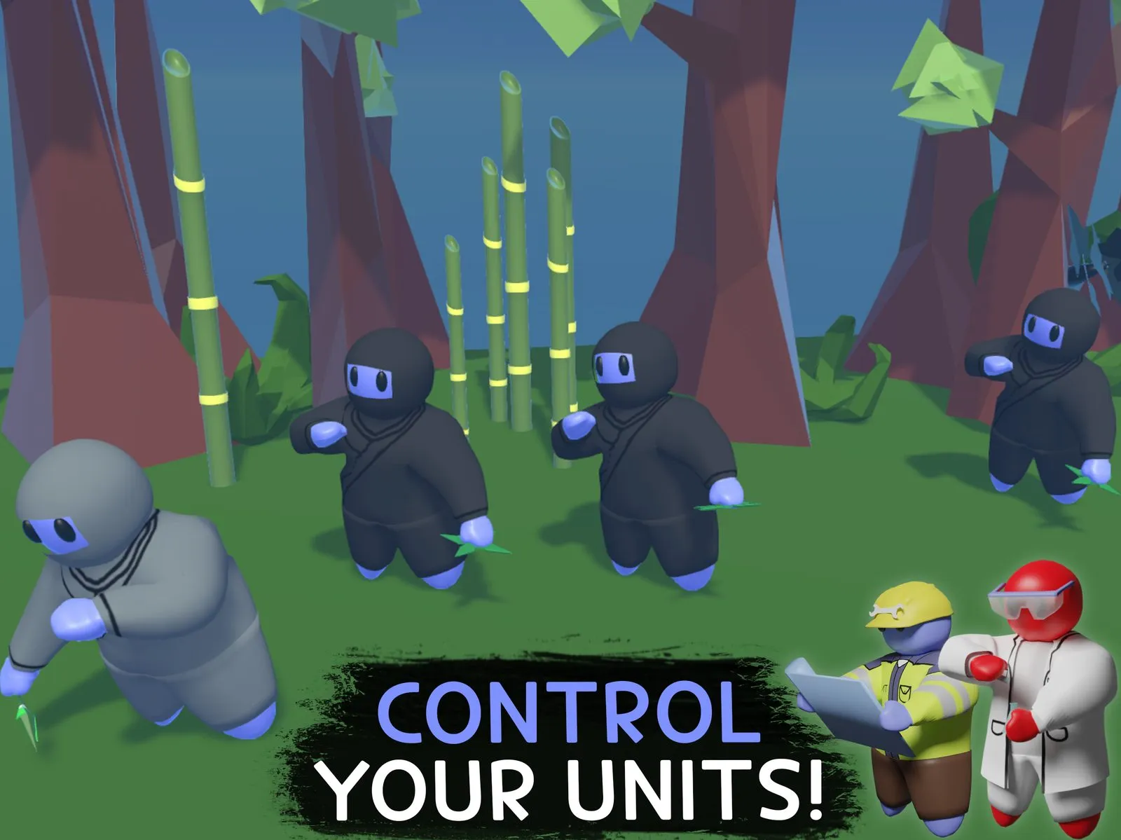 This Is Not A Battle Simulator: Control your units